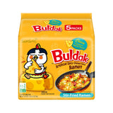 Samyang Buldak Fire Noodle – TikTok Challenge Food for Teenagers and Young Adults 13 Plus, Quick 5 Minute Halal Ramen 5 Pack