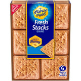 HONEY MAID Fresh Stacks Graham Crackers – Real Honey Graham Snacks with No HFCS for Label-Reading Families