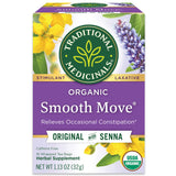 Traditional Medicinals Smooth Move – Peppermint Wellness Tea for Bedroom Rituals and Stress-Free Mornings