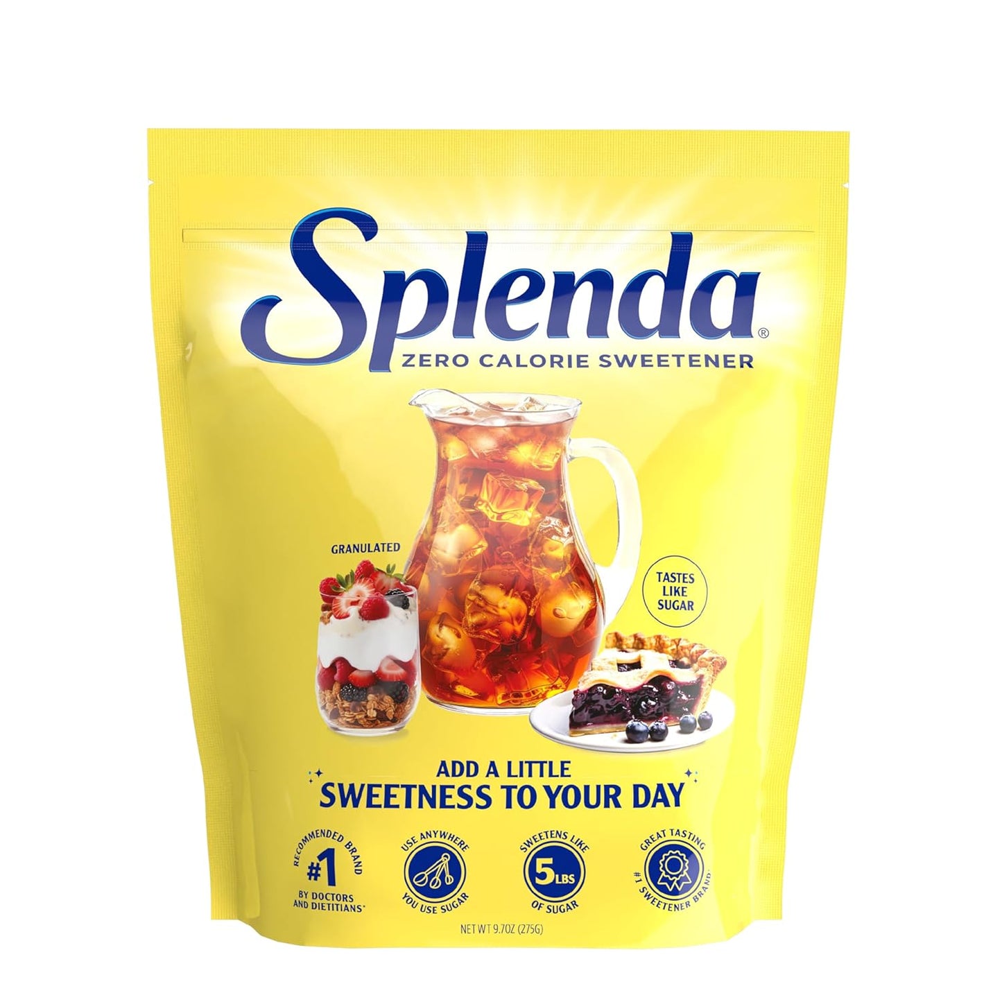 SPLENDA Granulated Substitute – Meal Prep Essential for Maintaining Macros at the Home Office