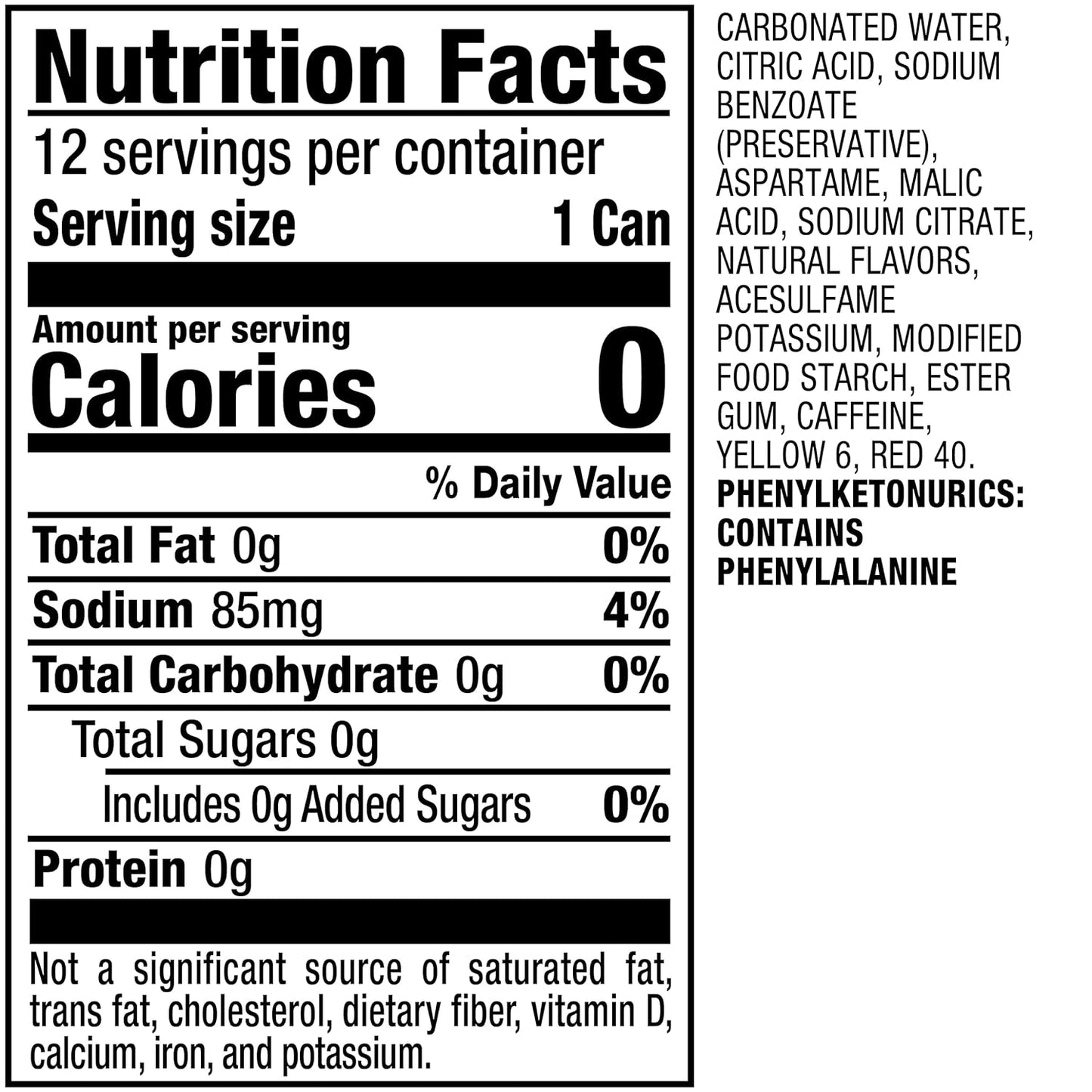 Sunkist Zero Sugar Orange Soda – Stocking Stuffer and Holiday Party Pick for Soda Fans