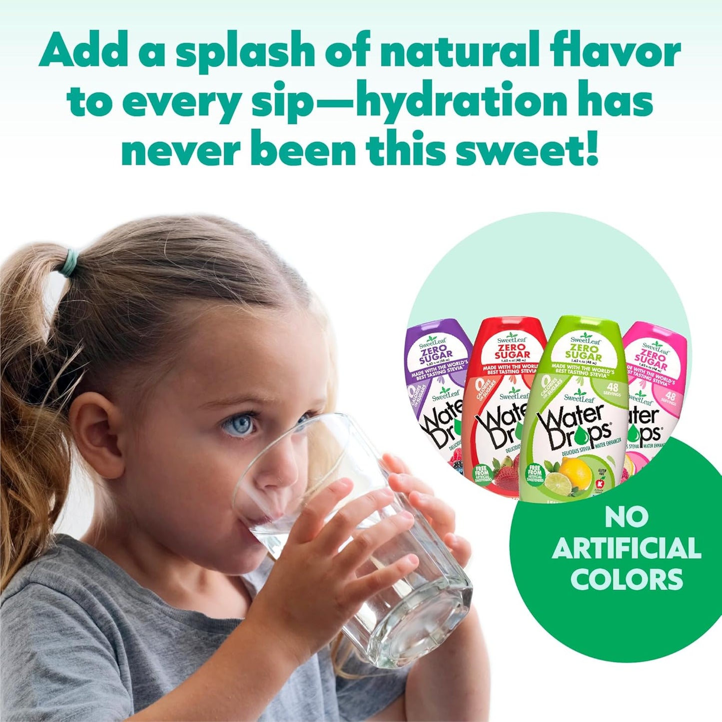 SweetLeaf Water Drops Keto Friendly – Flavorful Hydration to Power Through Long Workdays Without Sugar Crashes, 1.62 Fl Oz