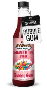 Syruvia Sugar-Free Snow Cone Syrup for Kids Parties, Family-Friendly Cotton Candy Flavor for Shaved Ice and Frozen Drinks