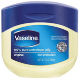 Vaseline Original Petroleum Jelly – Bedtime Skin Lock-In Treatment for Nightstand Self-Care and Lip Repair