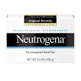 Neutrogena Original Fragrance-Free Cleansing Bar – Holiday Gift for Women Who Love Trusted Skincare, Hypoallergenic 3.5 oz