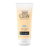 Neutrogena Deep Clean Daily Facial Cream Cleanser with Beta Hydroxy Acid for Wind-Down Evening Routine, Soothing Aloe Scent Deep Pore Wash, 7 fl. oz