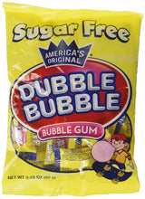 Dubble Bubble Sugar Free Gum - Patio and Outdoor Dining Chewing Gum for Fresh Breath On the Go, Wrapped Pieces