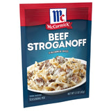 McCormick Beef Stroganoff Seasoning Mix – Wholesome Comfort Food Shortcut for Balanced Family Meals