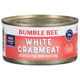 Bumble Bee Canned Crab Meat – No-Refrigeration Wild Caught Protein for Dorm Rooms and Road Trips