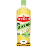 Bertolli Extra Light Tasting Olive Oil – High-Heat Cooking Oil for Efficient Weeknight Dinners