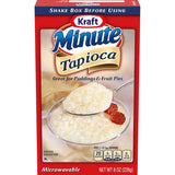 Kraft Minute Tapioca – Ready-Mix Pie Filling for Time-Saving Home Bakers, 8 oz Single Box