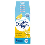 Crystal Light Lemon Iced Tea Powdered Drink Mix – Office Desk Drawer Hydration for Busy Commuters and Working Professionals, 120 Packets