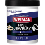 Weiman Fine Jewelry Cleaner Liquid – Sophisticated 6 oz Cleaner for Diamond, Sapphire, Ruby & Emerald
