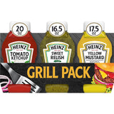 Heinz Kid-Approved Condiment Bundle – Squeeze Bottles of Ketchup, Relish and Mustard for Lunches and Dinners