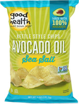 Good Health Kettle Style Avocado Oil Chips – Wholesome Single-Serve Bags for Kids Lunches and Road Trips