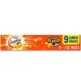 Goldfish Cheddar Cheese Crackers – Streamlined Lunchbox Side, 100% Real Cheese Baked Crackers, 9 Count