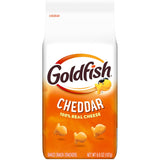 Goldfish Cheddar Crackers, 6.6 oz Bag – Better-for-You Family Snack with Plant-Based Colors and No HFCS