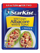 StarKist Tuna in Water Pouch – Simple No Drain Lunch for a Streamlined Fridge