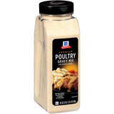 McCormick Premium Poultry Gravy Mix, 20 oz – Pantry Staple for Streamlined Holiday Meal Planning