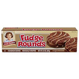 Little Debbie Fudge Rounds, 9.5 Oz – Grab-and-Go Snack Cakes for Work, Study, and Late-Night Studying