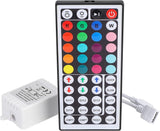 NOVELIC 44-Key RGB LED Remote – Living Room Aesthetic Upgrade for 5050 3528 2835 Strip Lights, 30ft IR Range