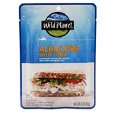Wild Planet Wild Albacore Tuna – Heart Healthy Mediterranean Bowl Topping, Resealable Pouch