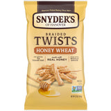 Snyder's of Hanover Honey Wheat Pretzel Twists – Housewarming and Game Night Snack Gift, 12 oz Bag