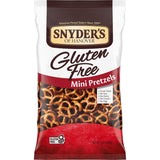 Snyder's of Hanover Gluten Free Mini Pretzels – Resealable Share Bag for Picnics and Outdoor Gatherings