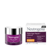 Neutrogena Triple Age Repair Moisturizer - Bath Counter Essential for Radiance and Sun Protection, Hexinol and Vitamin C