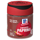 McCormick Paprika – Effortless Everyday Spice for Minimalist Meal Prep, No Clutter Multi-Pack Options