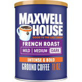 Maxwell House Breakfast Blend Mild Roast Ground Coffee, 38.8 oz Canister – Kosher Certified Pantry Staple for Mindful Households
