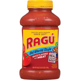 Ragu Old World Style Meat Pasta Sauce – 45 oz Time-Saving Jar for Busy Student Schedules
