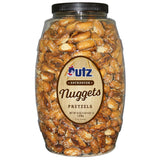 Utz Classic Sourdough Pretzel Nuggets 52 oz Barrel – Bulk Desk Snack That Encourages Coworkers to Step Away and Recharge