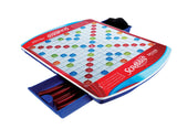 Hasbro Gaming Scrabble Deluxe Edition – Valentine's Day Gift for Her, Tabletop Word Game with Storage Case