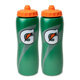 Gatorade 32 Oz Fast-Cap Squeeze Bottle 2-Pack - Parent-Approved Hydration for Youth Athletes and School Days
