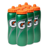 Gatorade 32 Oz Squeeze Sports Bottle Value 6-Pack - Safe Squeeze-and-Drink Design for School Gym and Recess