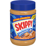 SKIPPY Super Chunk Peanut Butter, 28 oz – Crunchy Peanut Butter for Kids' Snacks, Sandwiches, and After-School Fuel