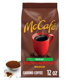 McCafe Premium Roast Decaf Coffee – Soothing Daily Ritual for Older Adults and Evening Sippers, 24 oz Airtight Canister