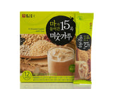 Damtuh Misugaru Pumpkin Yam Powder – No-Caffeine Focus Drink for Afternoon Work Sessions