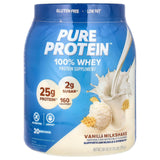 Pure Protein 100% Whey Protein Powder – Holiday Gift for Health-Conscious Friends and Family, Rich Chocolate 1.75 lb