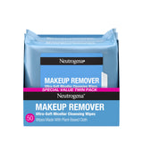 Neutrogena Micellar Face Wipes – Dermatologist-Tested Daily Cleanser for Sensitive Skin, Alcohol & Fragrance Free