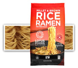 Lotus Foods Brown Rice Miso Ramen Mix – Waste-Reducing Single Pack for Streamlined Apartment Storage and Easy Cleanup
