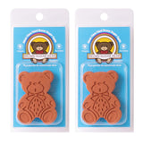 Brown Sugar Bear Original Brown Sugar Softener – Compact Storage Helper for Outdoor Pantry and Trailer Cookouts, Terracotta Pack of 2