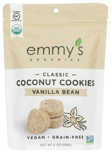 EMMYS Organic Vanilla Coconut Macaroons, 6 OZ – Plant-Based Sweet for Lunchboxes and After-School Snacking