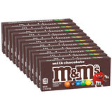 M&M'S Milk Chocolate Theater Box – Easter Basket Gift for Grandchild and Party Favor Idea, 12 Pack