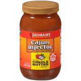 Zatarain's Creole Butter Injectable Marinade – Rugged 16 fl oz Bottle with Injector for Outdoor Grilling, Smoking, and Backyard Feasts