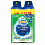 Scrubbing Bubbles Mega Shower Foamer Spray, Rainshower 20oz Pack of 2 – Child and Pet-Safe Limescale and Soap Scum Remover