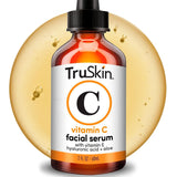 TruSkin Essential Face Serum with Vitamin C – Uncluttered, Effective Anti-Aging in 1 oz