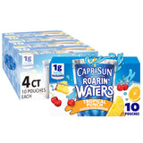 Capri Sun Roarin' Waters Tropical Punch – Kid-Friendly Sports Drink Pouches for Practice and Park, 40 ct
