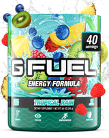 G Fuel Hype Sauce 2.0 Focus Energy Powder – Sustained Caffeine and Amino Acid Mix for Library Study Carrels and Work-from-Home Focus, 40 Servings